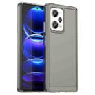 For Redmi Note 12 Explorer Candy Series TPU Phone Case(Transparent Grey) - 1