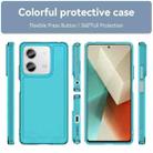 For Redmi Note 13 5G Candy Series TPU Phone Case(Transparent Blue) - 2