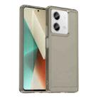 For Redmi Note 13R Pro Candy Series TPU Phone Case(Transparent Grey) - 1
