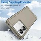 For Redmi Note 13R Pro Candy Series TPU Phone Case(Transparent Grey) - 3