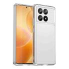 For Redmi K70E Candy Series TPU Phone Case(Transparent) - 1