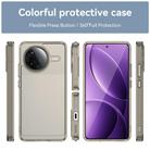 For Redmi K80 Candy Series TPU Phone Case(Transparent Grey) - 2