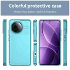 For Redmi K80 Candy Series TPU Phone Case(Transparent Blue) - 2