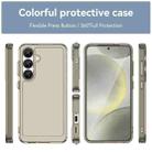 For Samsung Galaxy S25 5G Candy Series TPU Phone Case(Transparent Grey) - 2