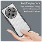 For Redmi 14C 4G Carbon Fiber Texture MagSafe Translucent Phone Case(Black) - 3