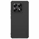 For Xiaomi 14T NILLKIN Frosted Shield Pro PC + TPU Phone Case(Black) - 1