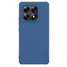 For Xiaomi 14T NILLKIN Frosted Shield Pro PC + TPU Phone Case(Blue) - 1