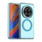 For Honor Magic7 Pro Candy Magsafe PC Hybrid TPU Phone Case(Blue) - 1