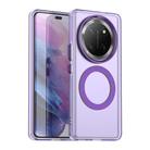For Honor X9c Candy Magsafe PC Hybrid TPU Phone Case(Purple) - 1