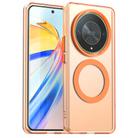 For Honor Magic6 Lite 5G Candy Magsafe PC Hybrid TPU Phone Case(Orange) - 1