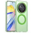 For Honor X9 Candy Magsafe PC Hybrid TPU Phone Case(Green) - 1