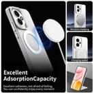 For Honor 400 Global 156.5mm Candy Magsafe PC Hybrid TPU Phone Case(White) - 2