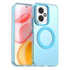 For Honor 400 Global 156.5mm Candy Magsafe PC Hybrid TPU Phone Case(Blue) - 1