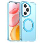 For Honor 400 Pro Global 160.8mm Candy Magsafe PC Hybrid TPU Phone Case(Blue) - 1