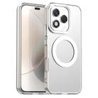 For Honor 400 Lite Global Candy Magsafe PC Hybrid TPU Phone Case(White) - 1