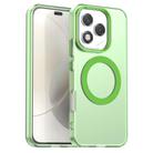 For Honor 400 Lite Global Candy Magsafe PC Hybrid TPU Phone Case(Green) - 1