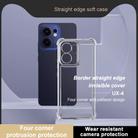 For OPPO Reno13 F 4G / Reno13 F 5G IMAK UX-4 Series Four-corner Shockproof Phone Case(Transparent) - 3