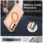For Samsung Galaxy M15 5G Prime Candy Magsafe PC Hybrid TPU Phone Case(Orange) - 2