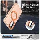 For Samsung Galaxy M55s 5G Candy Magsafe PC Hybrid TPU Phone Case(Orange) - 2