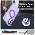 For Samsung Galaxy M55s 5G Candy Magsafe PC Hybrid TPU Phone Case(Purple) - 2