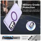 For Samsung Galaxy F14 4G Candy Magsafe PC Hybrid TPU Phone Case(Purple) - 2