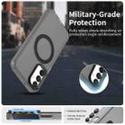For Samsung Galaxy F15 5G Candy Magsafe PC Hybrid TPU Phone Case(Black) - 2