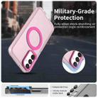 For Samsung Galaxy F15 5G Candy Magsafe PC Hybrid TPU Phone Case(Red) - 2