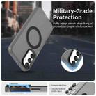 For Samsung Galaxy F55 5G Candy Magsafe PC Hybrid TPU Phone Case(Black) - 2