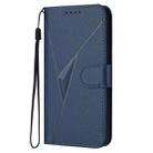 For Nothing Phone 2 Triangle Pattern Buckle Clasp Leather Phone Case(Royal Blue) - 2