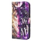 For iPhone 12 mini 3D Painted Pattern Horizontal Flip Leather Case with Holder & Wallet & Card slot & Lanyard(Wind Chime Wolf) - 3