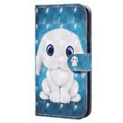 For iPhone 12 mini 3D Painted Pattern Horizontal Flip Leather Case with Holder & Wallet & Card slot & Lanyard(Rabbit) - 3