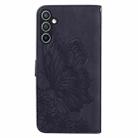 For Samsung Galaxy S25 FE 5G Retro Skin Feel Butterflies Embossing Horizontal Flip Leather Phone Case(Black) - 3