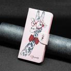 For Samsung Galaxy S25 5G Colored Drawing Pattern Leather Phone Case(Giraffe) - 2