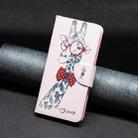 For Samsung Galaxy S25+ 5G Colored Drawing Pattern Leather Phone Case(Giraffe) - 2