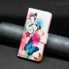For Samsung Galaxy S25 Ultra 5G Colored Drawing Pattern Leather Phone Case(Butterflies) - 2