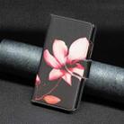 For Samsung Galaxy S25 5G Colored Drawing Pattern Zipper Leather Phone Case(Lotus) - 2