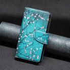 For Samsung Galaxy S25+ 5G Colored Drawing Pattern Zipper Leather Phone Case(Plum Blossom) - 2