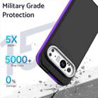 For Google Pixel 9 Pro XL Dual-Color Skin Feel Shockproof Phone Case(Purple) - 3