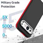 For Google Pixel 9 / 9 Pro Dual-Color Skin Feel Shockproof Phone Case(Red) - 3