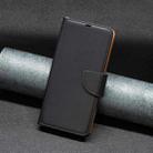 For Samsung Galaxy S25 5G Litchi Texture Pure Color Flip Leather Phone Case(Black) - 2