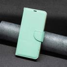 For Samsung Galaxy S25+ 5G Litchi Texture Pure Color Flip Leather Phone Case(Green) - 2