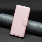For Samsung Galaxy S25+ 5G Litchi Texture Pure Color Flip Leather Phone Case(Rose Gold) - 2
