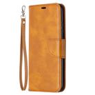 For Xiaomi Redmi 9A Retro Lambskin Texture Pure Color Horizontal Flip PU Leather Case with Holder & Card Slots & Wallet & Lanyard(Yellow) - 2