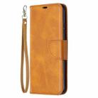 For Xiaomi Redmi 9C Retro Lambskin Texture Pure Color Horizontal Flip PU Leather Case with Holder & Card Slots & Wallet & Lanyard(Yellow) - 2