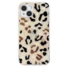 For iPhone 15 Colorful Painting Pattern TPU Phone Case(Leopard) - 2