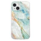 For iPhone 14 Colorful Painting Pattern TPU Phone Case(Marble) - 2