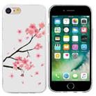 For iPhone SE 2022 / 2020 / 8 / 7 Colorful Painting Pattern TPU Phone Case(Plum Blossom) - 1