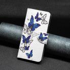 For Samsung Galaxy S25 5G Colored Drawing Pattern Leather Phone Case(Butterflies) - 2