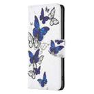 For Samsung Galaxy S25 5G Colored Drawing Pattern Leather Phone Case(Butterflies) - 3