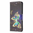 For Samsung Galaxy S25 5G Colored Drawing Pattern Leather Phone Case(Big Butterfly) - 3